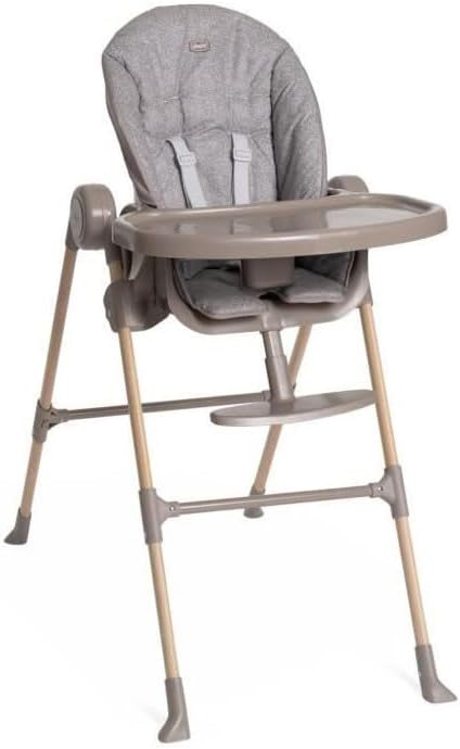 Chicco Polly Essential Highchair 0m-3y, Ash - Image 1
